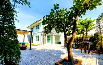 บ้านเดี่ยวให้เช่า : เช่าบ้าน  วิลลาจจิโอ 2 ศรีนครินทร์ - บางนา บางแก้ว บางพลี สมุทรปราการ CX-115401 ✅ ทักไลน์ @connexproperty ตอบทันที ทีมงานมืออาชีพ ✅