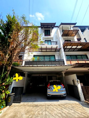 ทาวน์โฮม MRT สุทธิสาร : ขายโฮมออฟฟิศ 4 ชั้น หมู่บ้านอารียา แมนดารินา สุทธิสาร  สามเสนนอก เขต ห้วยขวาง กรุงเทพ CX-149443 ✅ ทักไลน์ @connexproperty ตอบทันที ทีมงานมืออาชีพ ✅