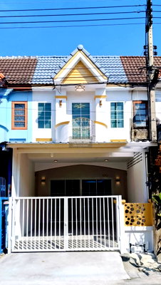 Townhouses for sale Samut Sakhon : For Sale Townhouse/Townhome  , Pongsirichai 2 , wide frontage , newly renovated , Om Noi , Krathum Baen , Samut Sakhon , CX-149809 ✅ Live chat with us ADD LINE @connexproperty ✅