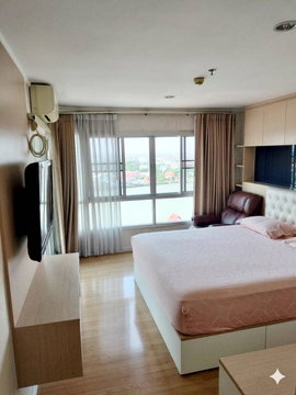 ขาย..คอนโด ลุมพินี วิลล์ พิบูลย์สงคราม-ริเวอร์วิว *ห้องมุมวิวสวย* ที่ Line: @homefinder