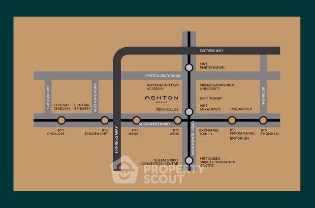 รูป คอนโด 1 ห้องนอน ขนาด 35 ตร.ม. ชั้น 26 โครงการ Ashton Asoke ใกล้ MRT สุขุมวิท 70 ม. (ID 2449124) - รูปที่ 15/15