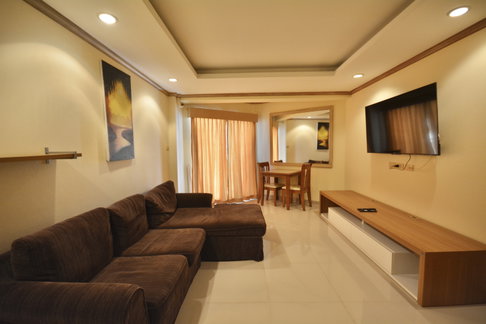1 Bed Condo for Rent at Jomtien Beach Condominium in Pattaya