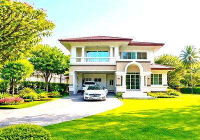 บ้านเดี่ยวให้เช่า : คฤหาสน์ใหญ่มาก บ้าน4นอน 142 ตารางวา สาทร-ราชพฤกษ์ จอดรถได้ 5คัน BTSบางหว้า 900ม. ม.สยาม 1.2กม
