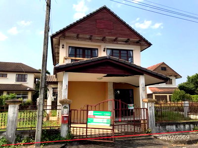 บ้านเดี่ยว รวมโชค มอลล์ : บ้านเดี่ยว 119 ตร.วา บ้านนันทนา 1 สันทราย เชียงใหม่ 3.7M