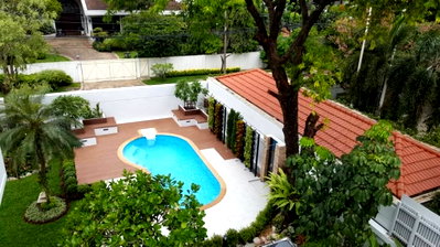 Houses for rent บางลำภู(บางลำภู) : LTHC6940 – The Private Single House with swimming pool in Compound Resident 1,150 Sq.M. – 6 Bedrooms for rent 430k/month