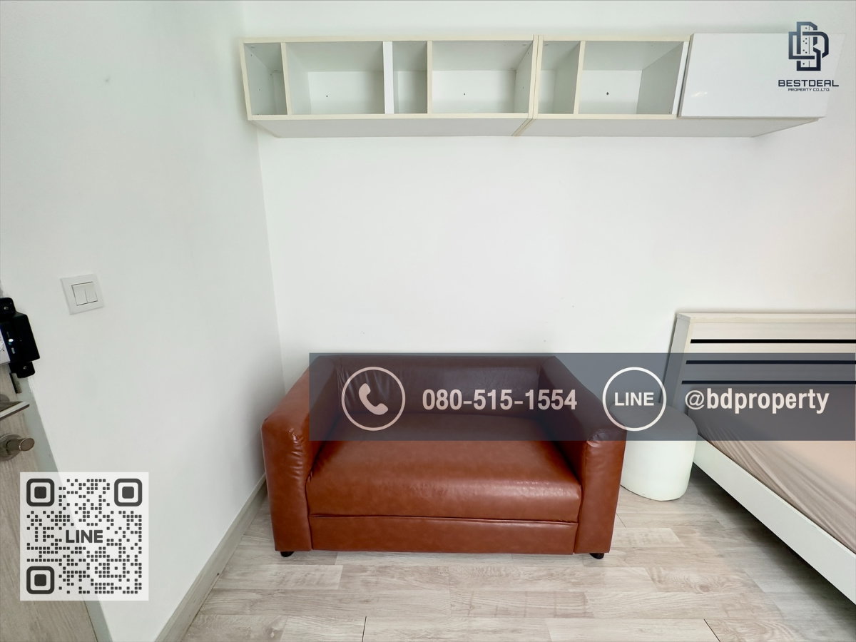 รูป Bestdeal ขายด่วน Studio 22 sqm.ขายเพียง 3.29 ล้านเท่านั้น ดูลงทุนไม่ควรพลาด ใกล้MRT และ เซ็นทรัลพระราม 9 เพียง 80 ม. - รูปที่ 3/12