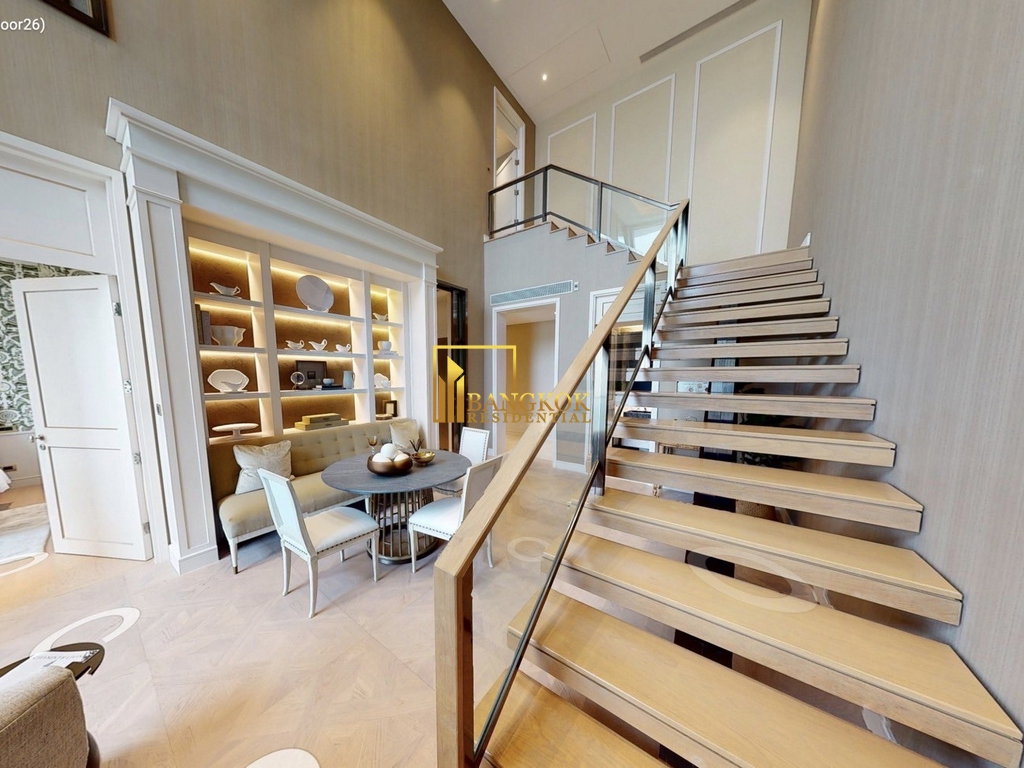 รูป Mandarin Oriental Bangkok | Gorgeous 2 Bed Duplex Condo With River Views - BR12207CD - รูปที่ 3/32