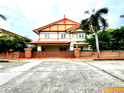 บ้านเดี่ยว เขตสายไหม : บ้านเดี่ยว 80.6 ตร.วา ลัดดารมย์ วัชรพล-รัตนโกสินทร์ เขตสายไหม กรุงเทพมหานคร 9.6M