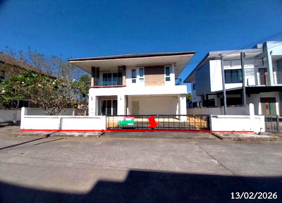 บ้านเดี่ยว เชียงใหม่ : บ้านเดี่ยว 60.3 ตร.วา พีรยา สันกำแพง เชียงใหม่ 2.6M