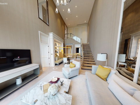 Mandarin Oriental Bangkok | Gorgeous 2 Bed Duplex Condo With River Views - BR12207CD