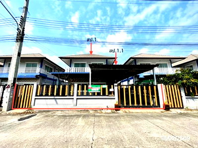 บ้านเดี่ยว ชลบุรี : บ้านเดี่ยว 51 ตร.วา จุกกะเฌอแลนด์แอนด์เฮ้าส์ โครงการ 7 ศรีราชา ชลบุรี 3.5M