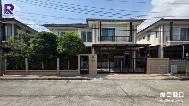 ขายบ้านเดี่ยว : ขายบ้านเดี่ยว 2 ชั้น ภัสสร เพรสทีจ พัฒนาการ 38 ตัวบ้านขนาดใหญ่สุด ราคาถูกที่สุด