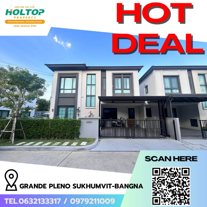 Houses for rent : #R9707 🎉 230369 House for Rent: Grande Pleno Sukhumvit-Bangna