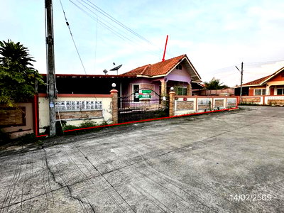 บ้านเดี่ยว ชลบุรี : บ้านเดี่ยว 90 ตร.วา เกล็ดแก้ว 8 สัตหีบ ชลบุรี 2.2M
