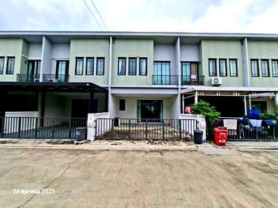 ทาวน์โฮม นนทบุรี : ทาวน์เฮ้าส์ 21.4 ตร.วา ชวนชื่น ทาวน์ บางใหญ่ บางใหญ่ นนทบุรี 1.7M