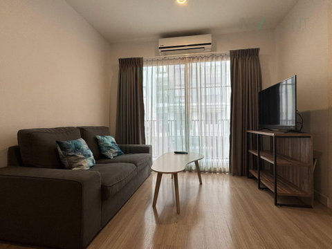 Condo for rent, The Nest Sukhumvit 22, Building 1, 2nd floor, 2 bedrooms, 45 sq m, near Big C Extra Rama IV.