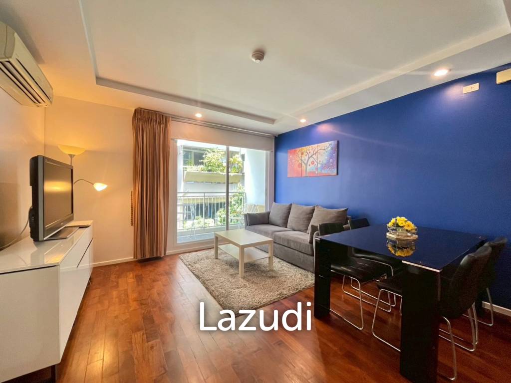 รูป 55 SQM 1 Bed 1 Bath Condo For Rent in Siri On 8 - รูปที่ 1/11