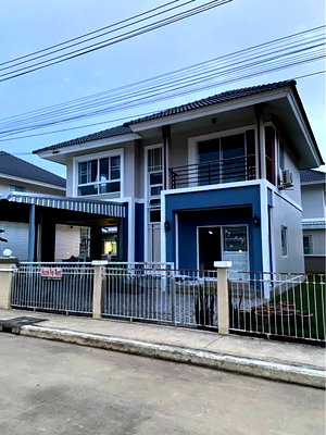 เช่าบ้านเดี่ยว เทศบาลตำบลดอนแก้ว : ให้เช่าบ้านเดี่ยว 2 ชั้น กาญจน์กนกวิลล์ 15  สารภี-เชียงใหม่ พร้อมเฟอร์นิเจอร์  ใกล้ รร ABS ,ACIS ,Unity Concord (R985) T.0946511456