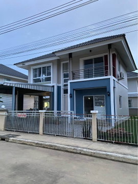 ให้เช่าบ้านเดี่ยว 2 ชั้น กาญจน์กนกวิลล์ 15 สารภี-เชียงใหม่ พร้อมเฟอร์นิเจอร์ ใกล้ รร ABS ,ACIS ,Unity Concord (R985) T.0946511456