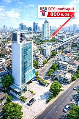 สำนักงานให้เช่า : BTSช่องนนทรี 700 ม. Stand Alone คิงเพาเวอร์ มหานคร ทำเลนราธิวาส ใจกลางสาทร ให้เช่าอาคารพาณิชย์ 7 ชั้น 1,285 ตร.ม. 78 ตร.วา.