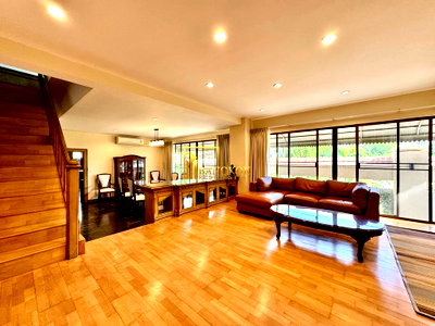เช่าทาวน์โฮม วิทยาลัยพณิชยการบางนา : Baan Suan Kasemsuwan | Impressive 3 Bed Townhouse For Rent - BR8860TH