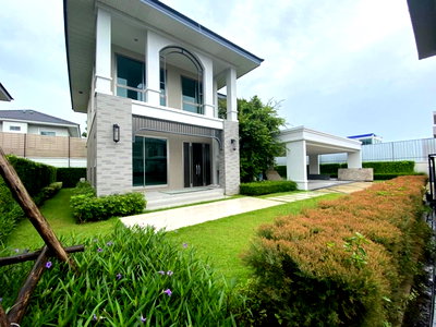เช่าบ้านเดี่ยว ทรู ทาวเวอร์ พัฒนาการ : LTHC7064 – Single House FOR RENT at Sukhumvit 77 4 beds 4 baths 380 sq.M. Near BTS Onnut station ONLY 400k/month