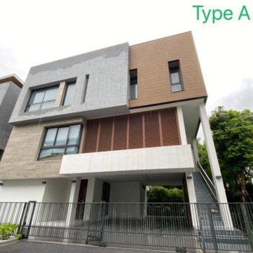 LTHC7353 – Single House in Rama 9 FOR SALE 5 beds 5 baths Size 462 Sq.M. Near MRT cultural center Station ONLY 77 MB