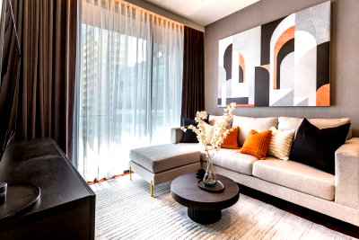 ขายคอนโด : LTH7380– KHUN by YOO FOR SALE 1 bed 1 bath size 48.83 Sq.M.Near BTS Thonglor station ONLY 25 MB