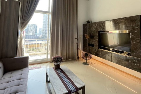 🔥 ขาย - เช่า !! The Empire Place, 2 ห้องนอน, 2 ห้องน้ำ Duplex, ห้องขนาดใหญ่, ห้องทิศใต้, ทำเลดี !! Code C20221201691 พร้อมเข้าอยู่, ราคาพิเศษ!!📣📣