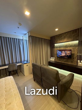 27.63 sqm modern studio condo on 11th floor at LIFE Asoke - Rama 9 Makkasan Bangkok