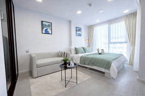 T1518 คอนโดให้เช่า Atmoz Oasis Onnut (แอทโมซ โอเอซิส อ่อนนุช) ห้องสวย เฟอร์ครบ ราคาพิเศษ 