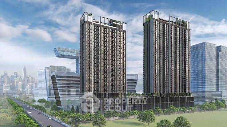 รูป คอนโด 2 ห้องนอน 46 ตร.ม. ชั้นสูง 28 ที่ Nue District R9 ใกล้ MRT พระราม 9 200 ม. (ID 1996888) - รูปที่ 2/3