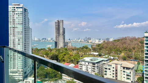 🛏️ Studio - 🛁 1 ห้องน้ำ - 🏙️ Sea View - 🇹🇭 ชื่อบริษัท - 🏢 The Cliff Condominium Pattaya - รหัส: CLIFF174