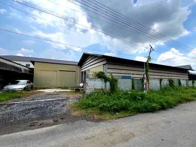 ขายโรงงาน : ขายโกดัง บนที่ดิน 1 ไร่ ถนนเลียบคลองสอง คลองหลวง ปทุมธานี