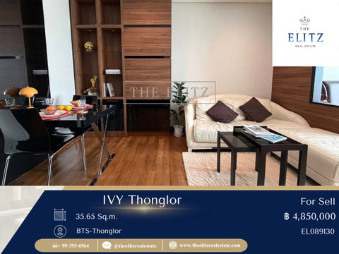 ✨เป็นเจ้าของความหรูหราสไตล์ Art Deco ใจกลางทองหล่อ IVY Thonglor ห้องสวย สเปกพรีเมียม ในราคาที่คุ้มค่าที่สุดบนถนนสุขุมวิท 55