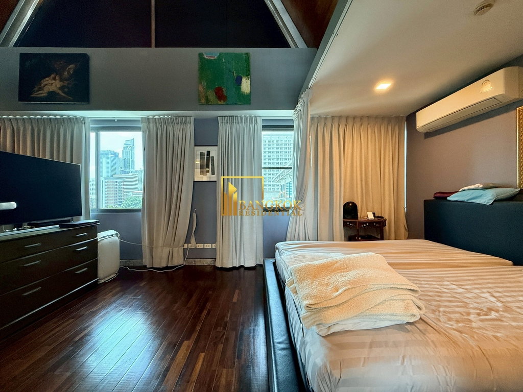 รูป Baan Saraan | Stylish 3 Bedroom Penthouse Condo in Phrom Phong - BR4175CD - รูปที่ 33/49