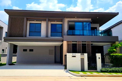 บ้านเดี่ยวให้เช่า : ND0414 ✅ให้เช่า บ้านเดี่ยวในหมู่บ้าน บางกอกบูเลอวาร์ด บางนา-ศรีนครินทร์ ✅