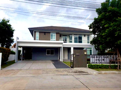 ขายบ้านเดี่ยว : ขายบ้านเดี่ยว หมู่บ้านมัณฑนา เวสต์เกต บางบัวทอง 