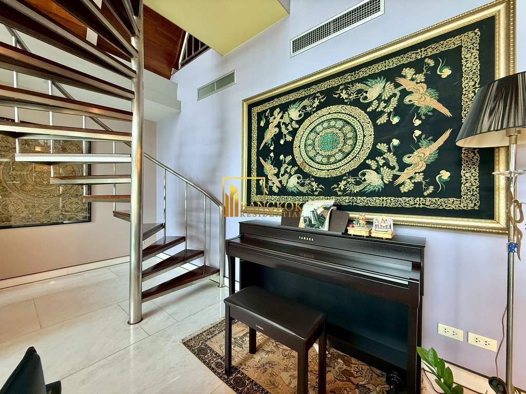 รูป Baan Saraan | Stylish 3 Bedroom Penthouse Condo in Phrom Phong - BR4175CD - รูปที่ 28/49
