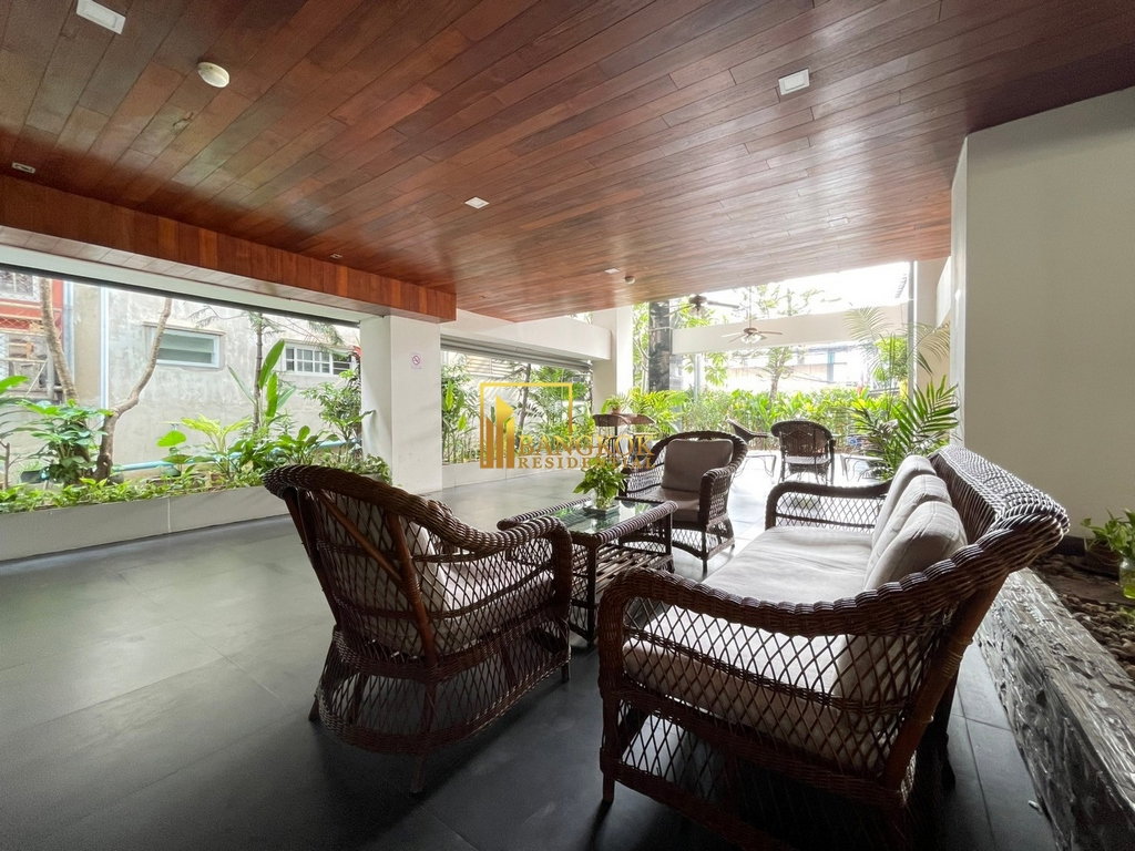 รูป Baan Saraan | Stylish 3 Bedroom Penthouse Condo in Phrom Phong - BR4175CD - รูปที่ 39/49
