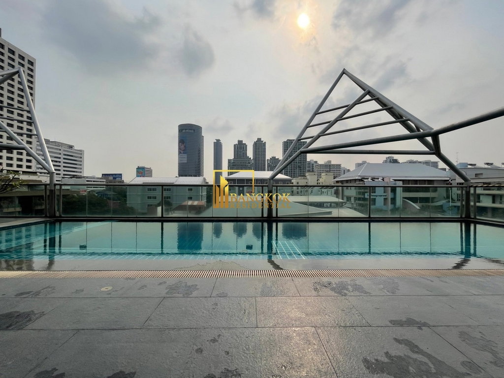 รูป Baan Saraan | Stylish 3 Bedroom Penthouse Condo in Phrom Phong - BR4175CD - รูปที่ 38/49