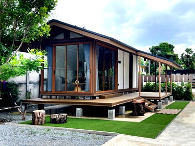 บ้านเดี่ยว นนทบุรี : ขายบ้านสำเร็จรูป บ้านโมดูลาร์ สตูดิโอ  1ห้องน้ำ และระเบียงในตัว รับสร้างทั่วประเทศ