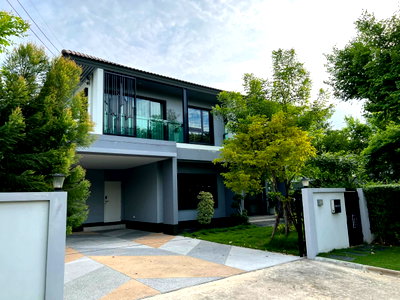 บ้านเดี่ยวให้เช่า : 📍ND0412  ปล่อยเช่า บ้านเดี่ยว โครงการ บุราสิริ วงแหวน - อ่อนนุช (แสนสิริ) 📍