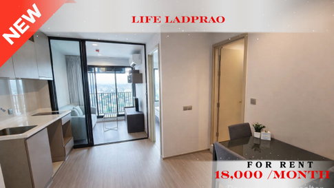 🍀🍀 Fully furnished💝 ให้เช่า📌 ไลฟ์ ลาดพร้าว (Line:@rent2022)✨ MRT พหลโยธิน✨พร้อมเข้าอยู่  ✨ A01421
