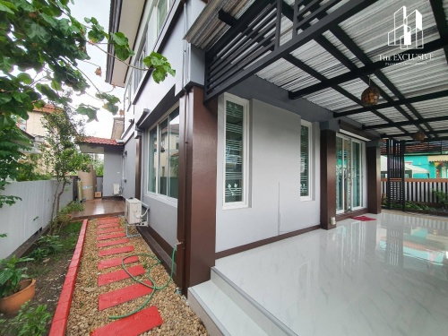 รูป ขายบ้านเดี่ยวรีโนเวทใหม่ หมู่บ้านชัยพฤกษ์ วัดลาดปลาดุก ติดถนนใหญ่ - รูปที่ 9/9