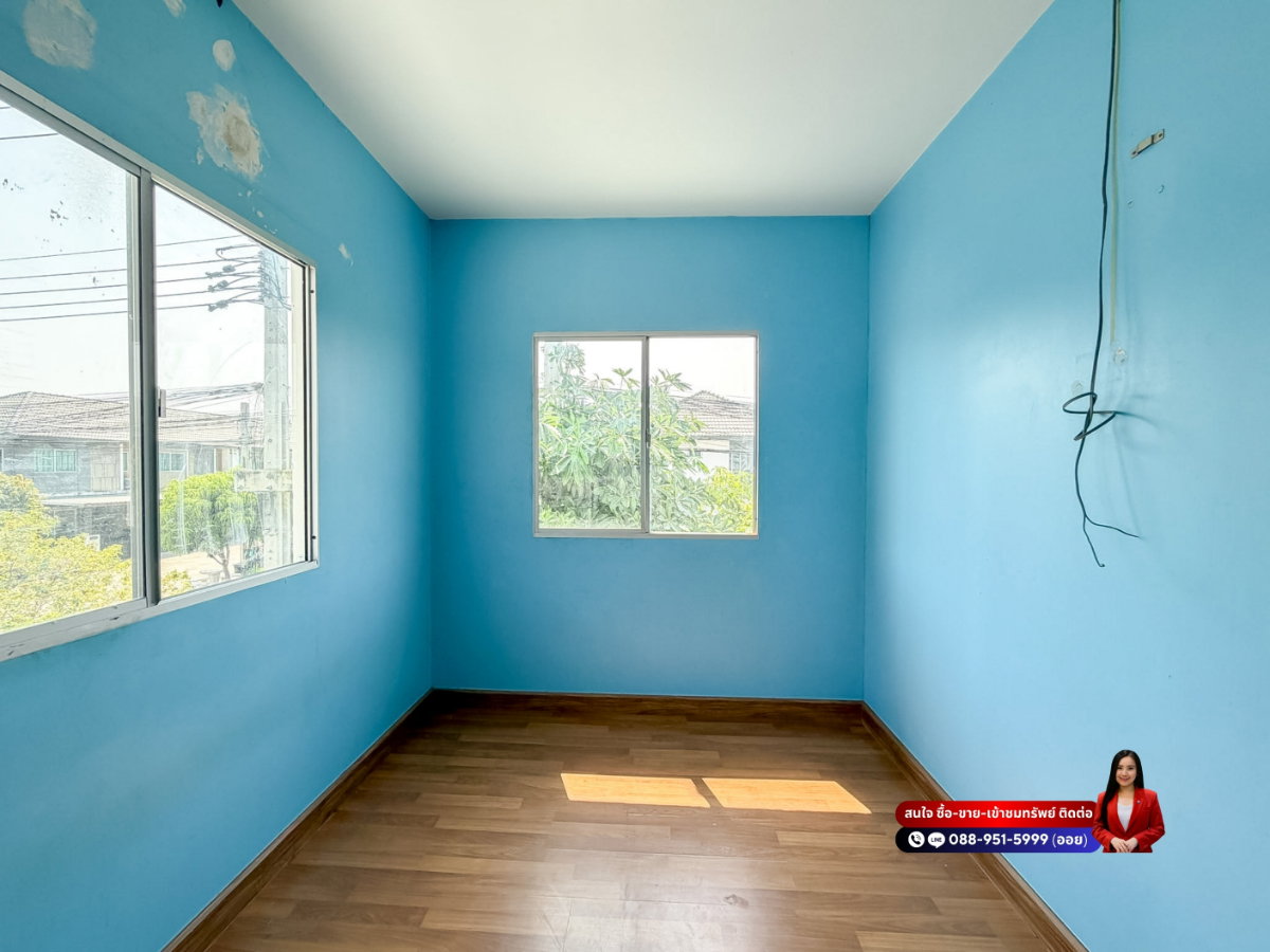 รูป ขายบ้านพฤกษา (คู้ขวา) เลียบวารี-มีนบุรี บ้านหลังมุม ใกล้ห้างแม็คโครหนองจอก - รูปที่ 31/33