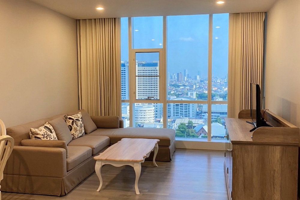 รูป 🔥ขายด่วน !! The Room Sathorn - Tanonpun, 2 ห้องนอน, 2 ห้องน้ำ, ชั้นสูง 23++, ตกแต่งสไตล์โมเดิร์น !!🔥 Code C20260300041 แต่งครบ, ราคาพิเศษ!!📣📣 - รูปที่ 1/5