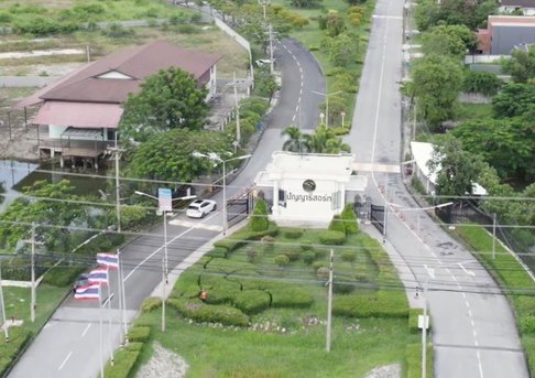 ขายที่ดินบางพระ โครงการคุณภาพ มบ.ปัญญารีสอร์ท ใกล้แหล่งชุมชน