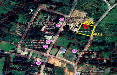 Land for sale Phetchabun : Vacant land for sale, Khao Kho, Camp Son Subdistrict, 1 rai. Accessible from Highway 12, Soi Wat Pa Kha Samakkhi.