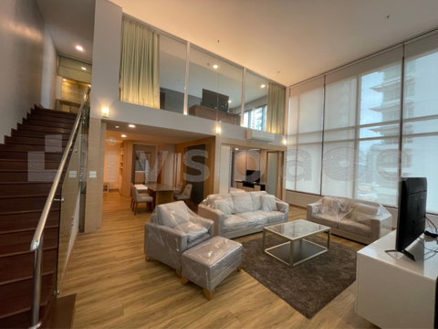 ▚ LH195ツ FOR RENT: The Emporio Place 2BR Duplex 145.27sqm. 110K ✨ Rare Unit, Tower C Privacy, Elegant Design with Brand New Furniture 🏙️